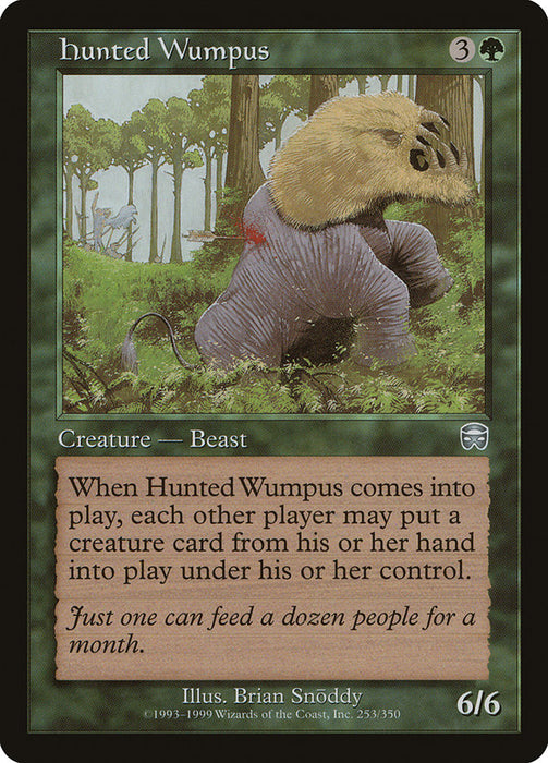 Hunted Wumpus  (Foil)