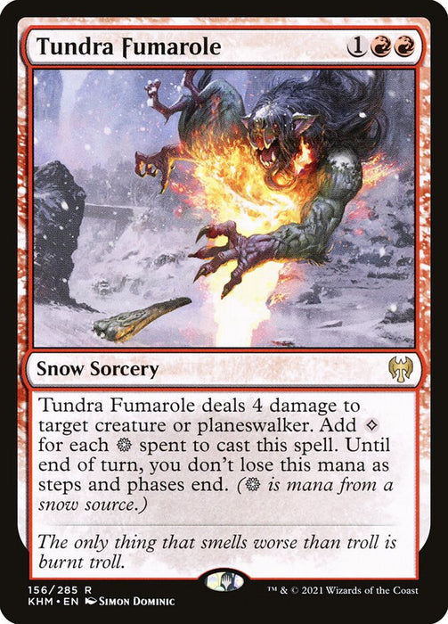 Tundra Fumarole  - Snow (Foil)