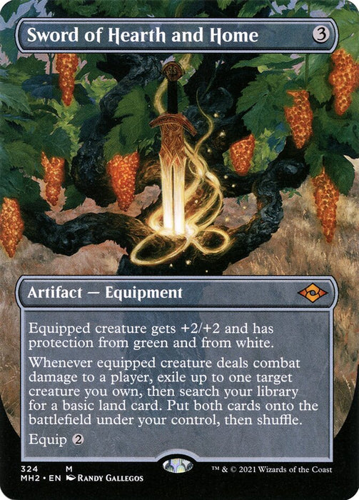 Sword of Hearth and Home - Borderless  - Inverted (Foil)