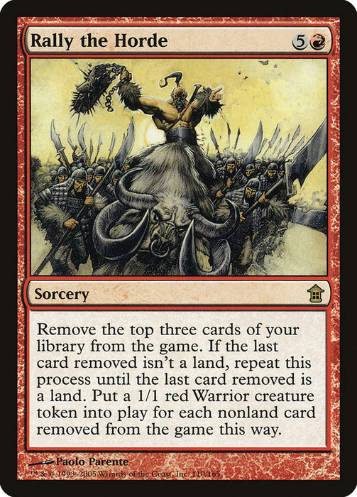 Rally the Horde  (Foil)