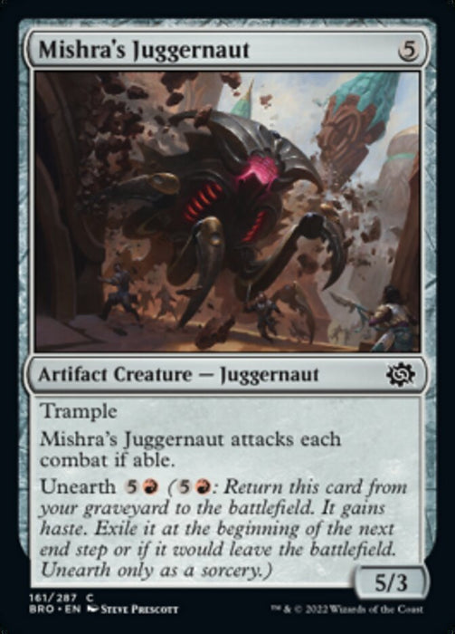 Mishra's Juggernaut (Foil)