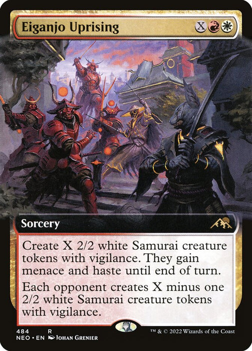 Eiganjo Uprising  - Extended Art (Foil)