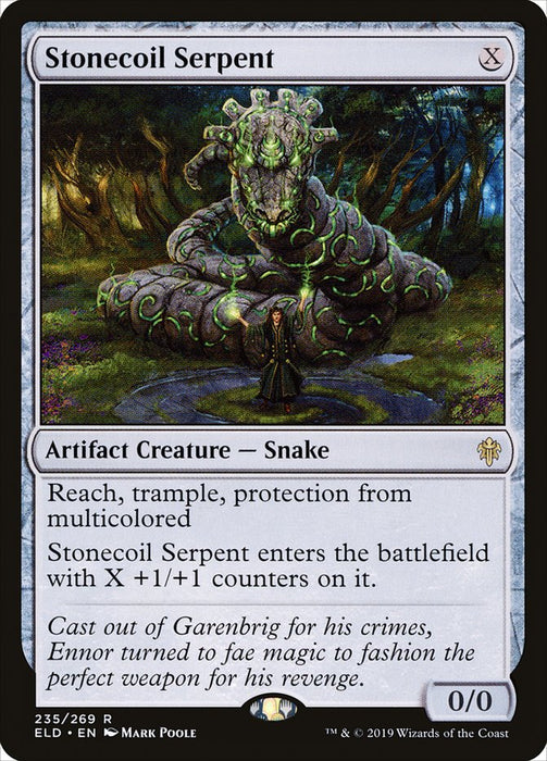 Stonecoil Serpent  (Foil)