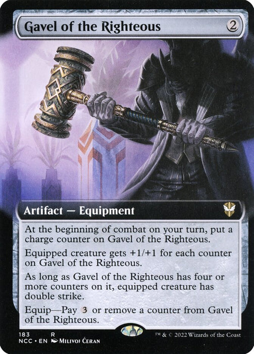 Gavel of the Righteous - Extended Art