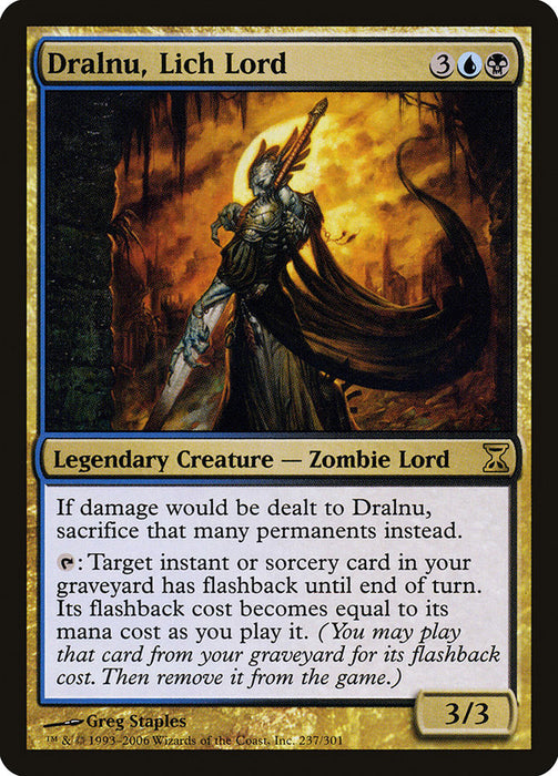 Dralnu, Lich Lord  (Foil)