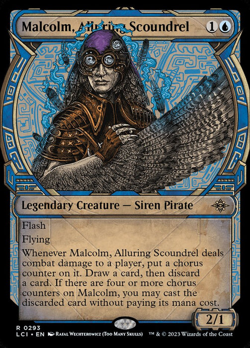 Malcolm, Alluring Scoundrel - Showcase- Legendary (Foil)