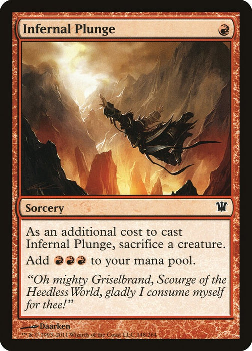 Infernal Plunge  (Foil)