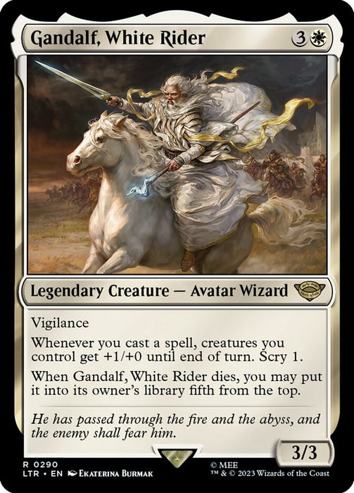 Gandalf, White Rider - Legendary