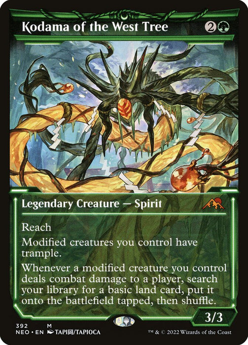 Kodama of the West Tree - Showcase- Legendary- Inverted (Foil)