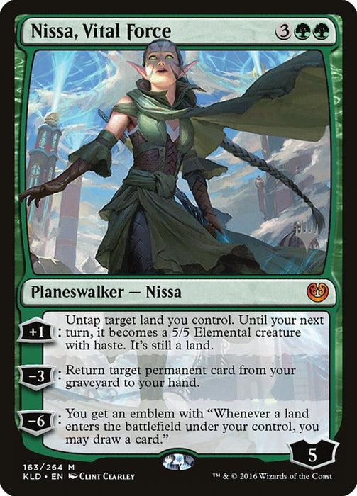 Nissa, Vital Force  (Foil)