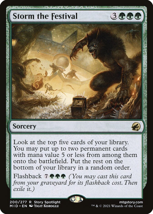 Storm the Festival  (Foil)