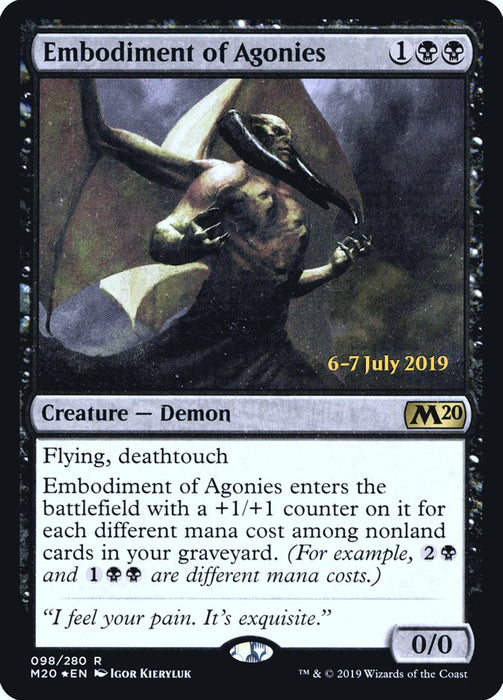 Embodiment of Agonies  (Foil)