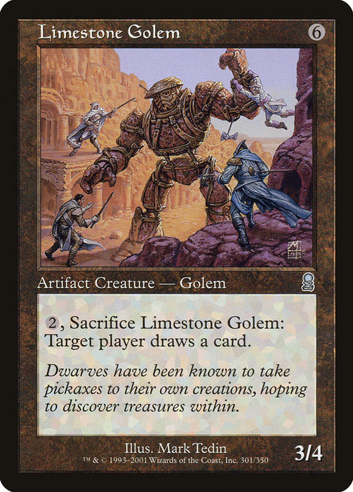 Limestone Golem  (Foil)