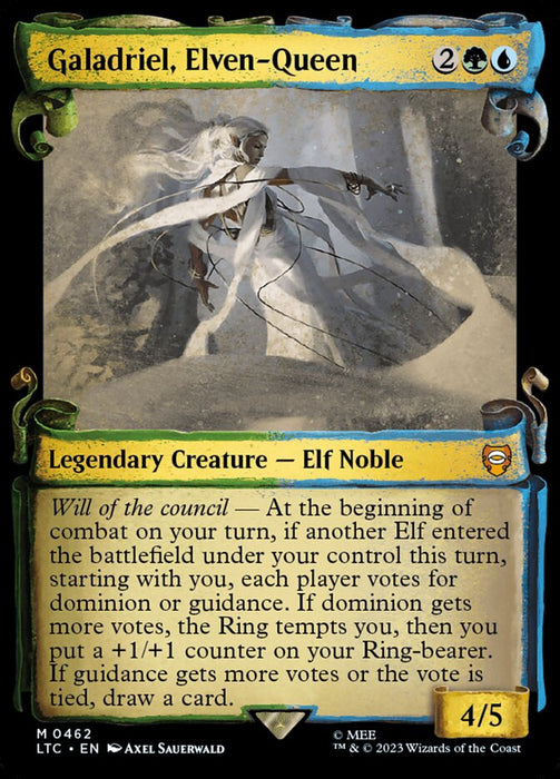 Galadriel, Elven-Queen - Showcase- Legendary (Foil)