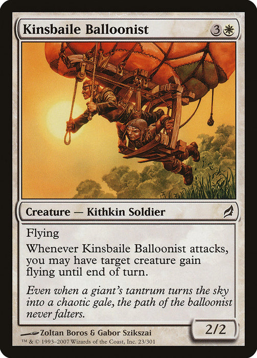 Kinsbaile Balloonist  (Foil)