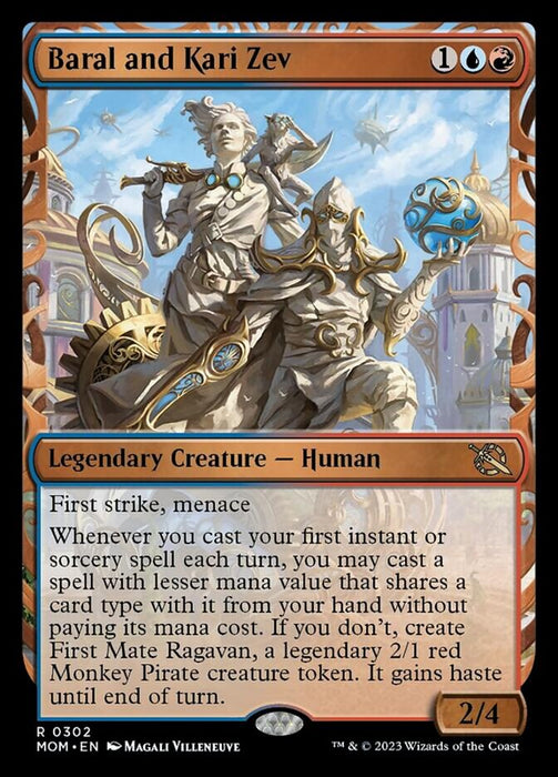 Baral and Kari Zev - Showcase- Legendary- Showcase (Foil)