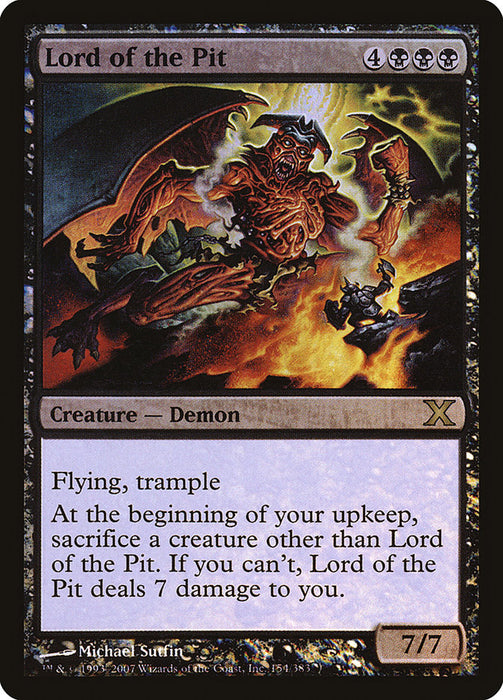 Lord of the Pit  (Foil)