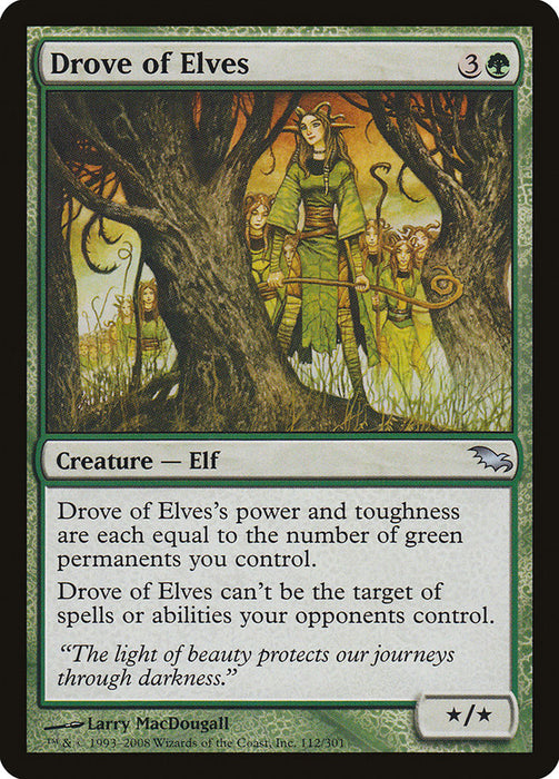 Drove of Elves  (Foil)