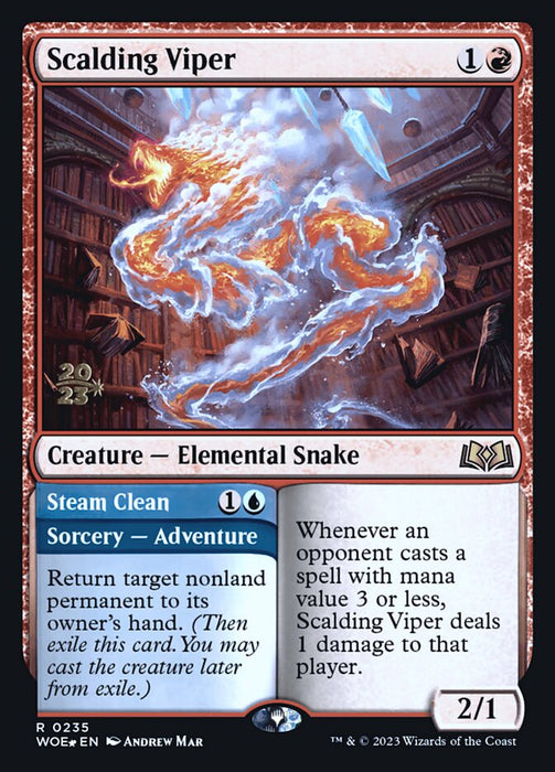 Scalding Viper // Steam Clean (Foil)