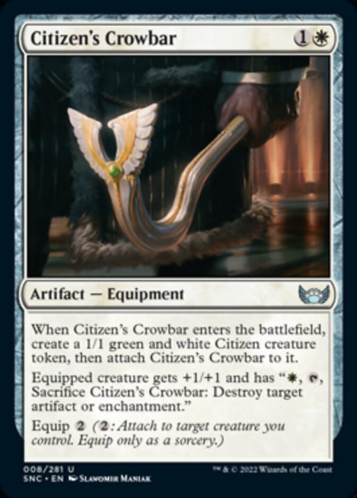 Citizen's Crowbar  (Foil)