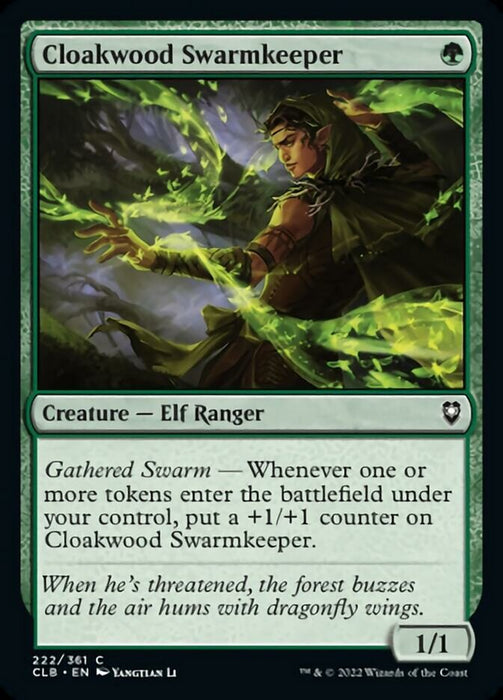 Cloakwood Swarmkeeper  (Foil)