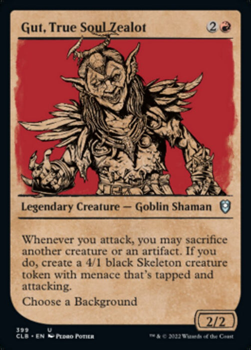 Gut, True Soul Zealot  - Showcase - Legendary (Foil)