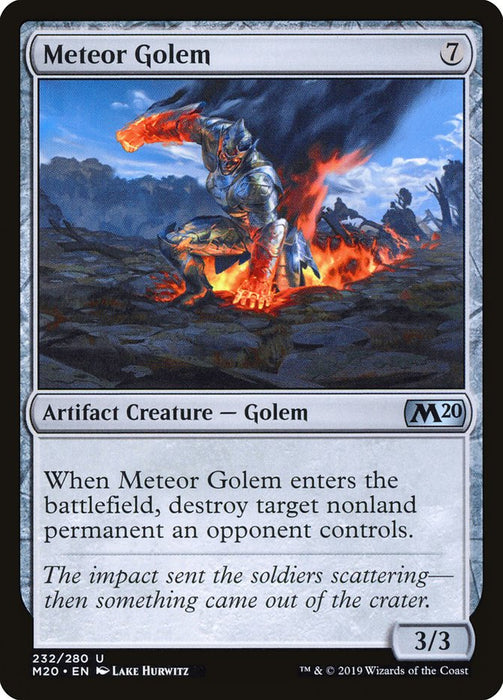 Meteor Golem  (Foil)