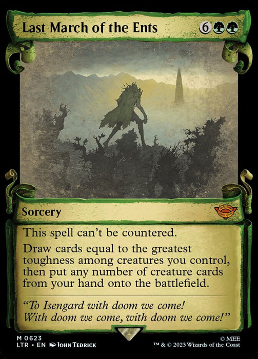 Last March of the Ents - Showcase (Foil)