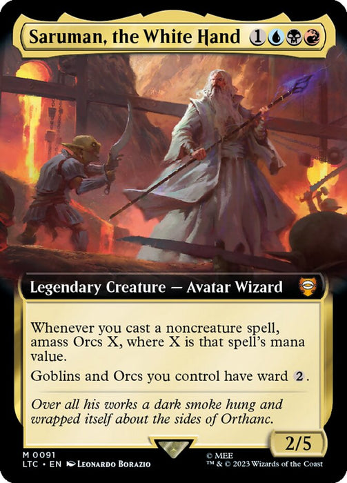 Saruman, the White Hand - Legendary- Extended Art