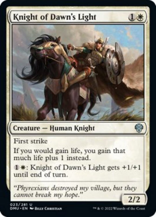 Knight of Dawn's Light (Foil)