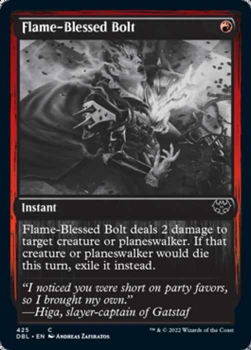 Flame-Blessed Bolt  - Inverted (Foil)