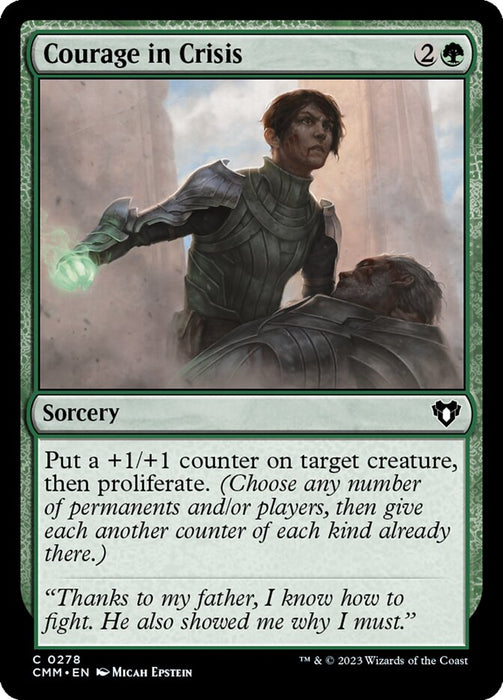 Courage in Crisis (Foil)