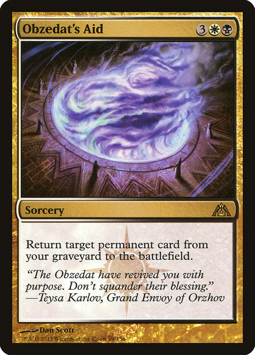 Obzedat's Aid  (Foil)