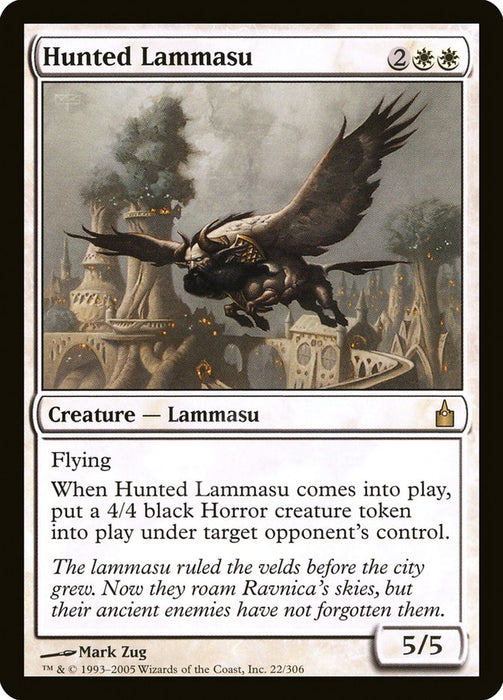 Hunted Lammasu  (Foil)