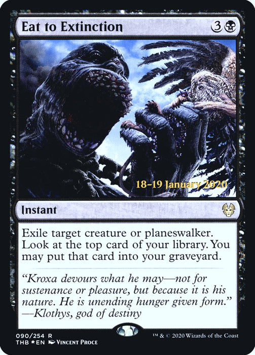 Eat to Extinction (Foil)