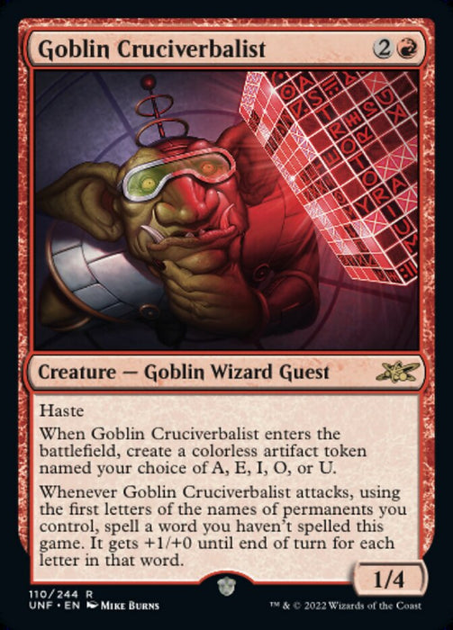 Goblin Cruciverbalist (Foil)