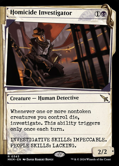 Homicide Investigator - Showcase (Foil)