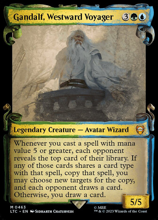 Gandalf, Westward Voyager - Showcase- Legendary (Foil)