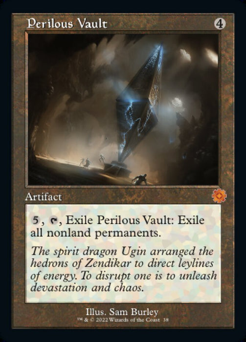 Perilous Vault - Retro Frame (Foil)