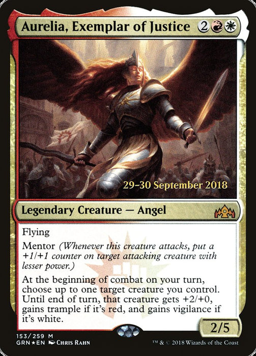 Aurelia, Exemplar of Justice  - Legendary (Foil)