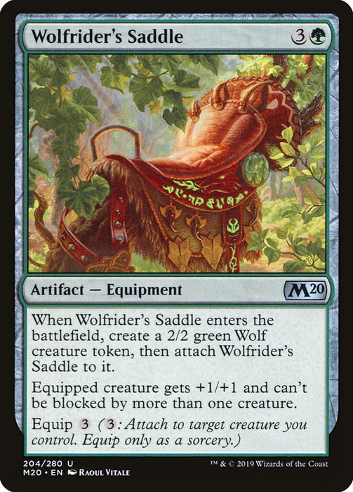 Wolfrider's Saddle  (Foil)