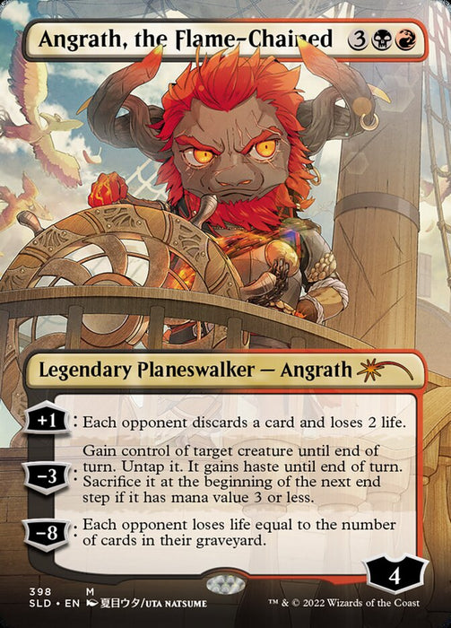 Angrath, the Flame-Chained - Borderless