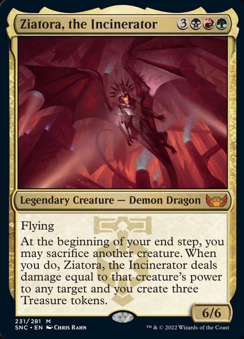 Ziatora, the Incinerator  - Legendary (Foil)