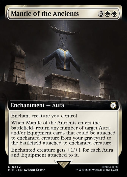 Mantle of the Ancients - Extended Art (Foil)