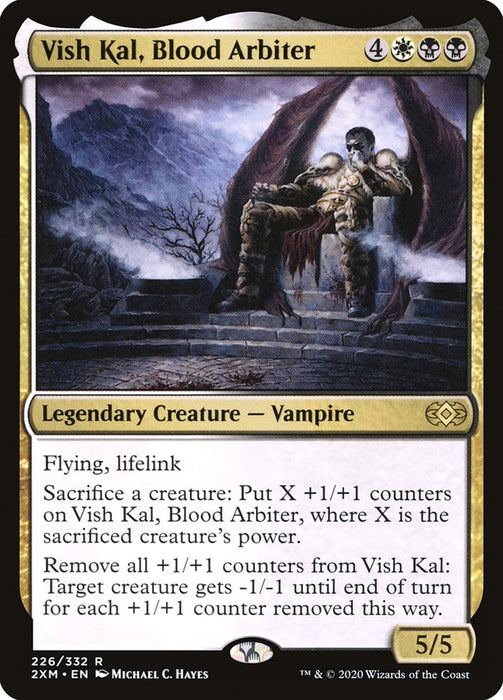 Vish Kal, Blood Arbiter  - Legendary (Foil)