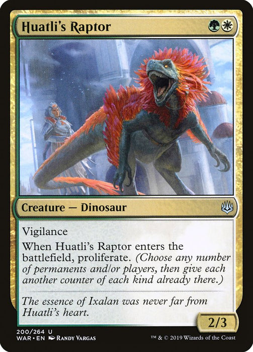 Huatli's Raptor  (Foil)