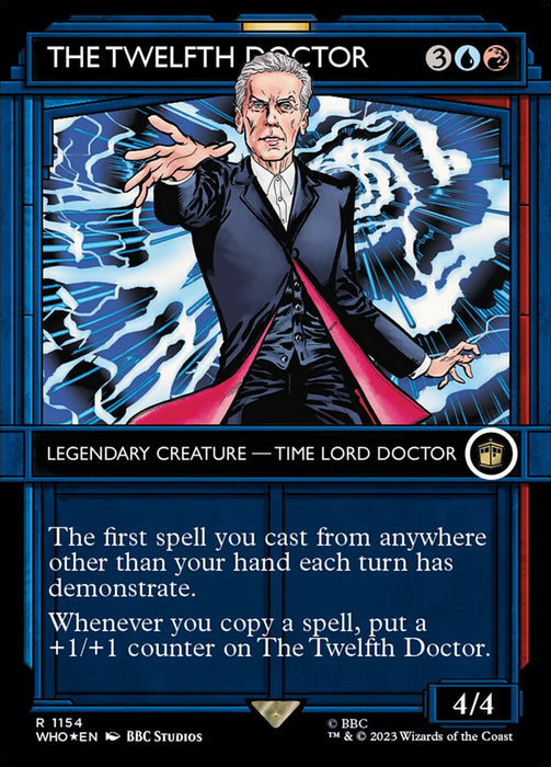 The Twelfth Doctor - Borderless - Showcase- Legendary- Inverted (Foil)