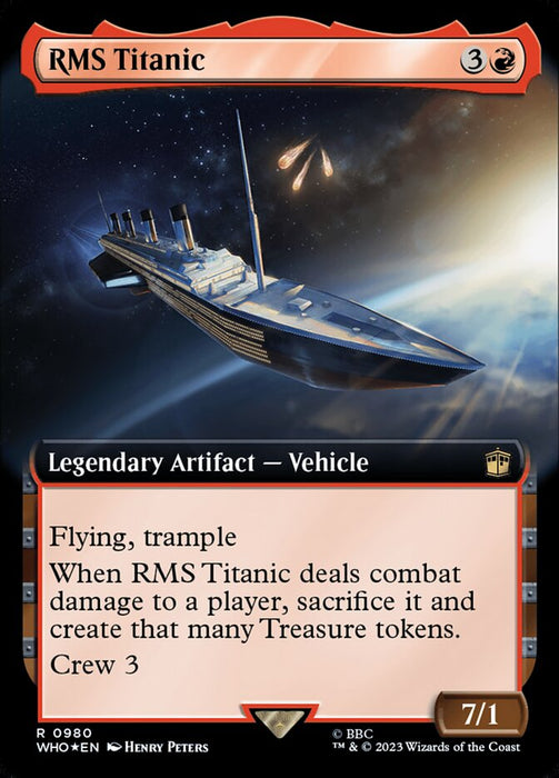 RMS Titanic - Legendary- Extended Art (Foil)