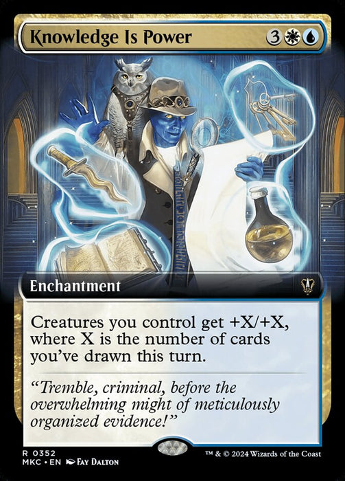 Knowledge Is Power - Extended Art