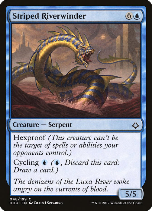 Striped Riverwinder  (Foil)